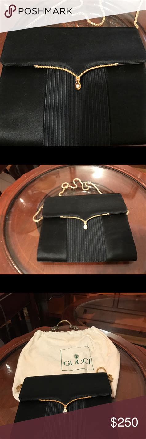 vintage gucci authentication|vintage Gucci evening bag.